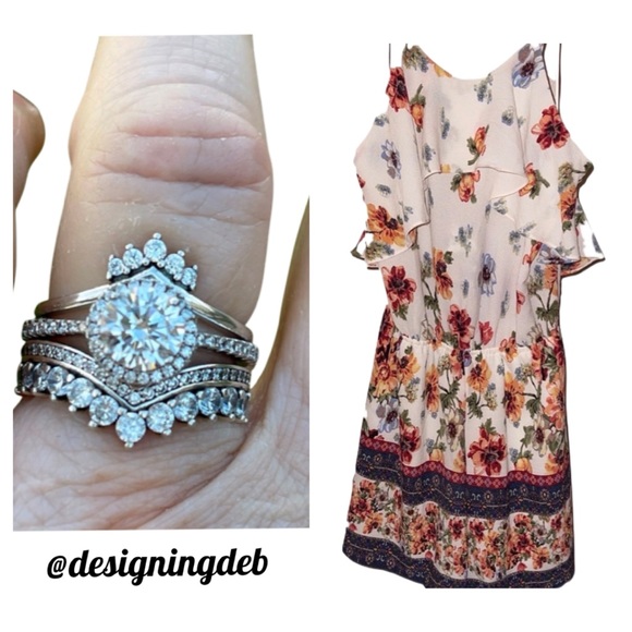 NEW! 3ct Solitaire 5A Low Profile paired with 2 different Guards—A Unique Style! - Picture 2 of 9